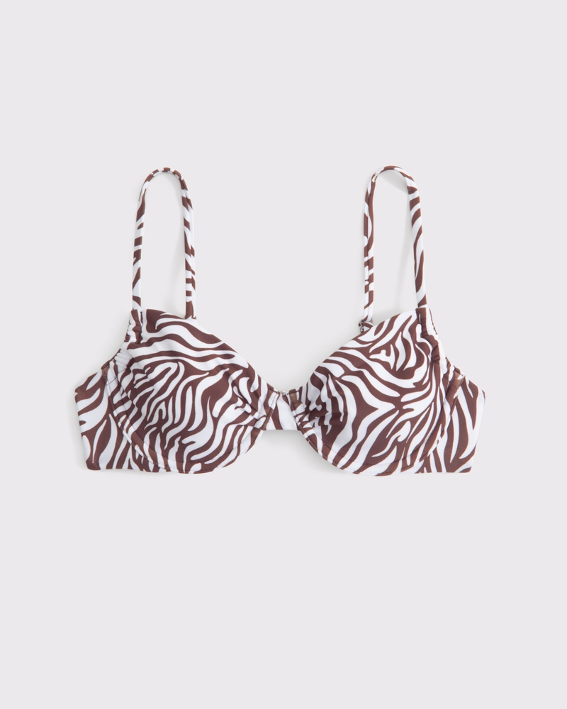 brown zebra print