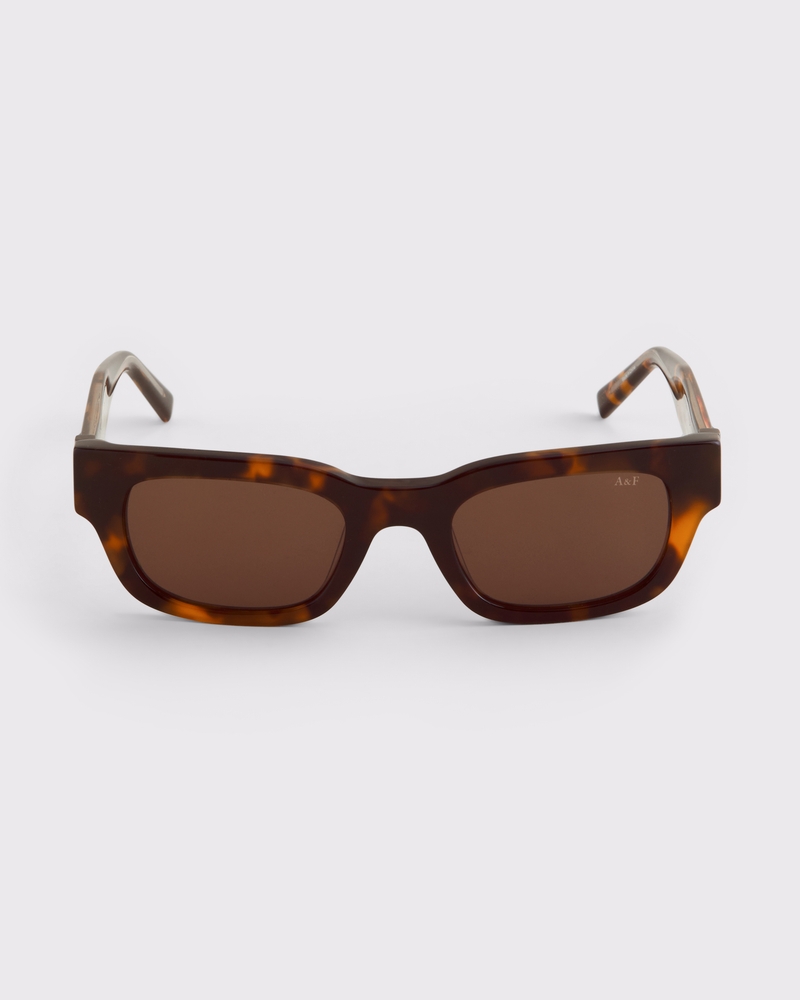 tortoise shell frame & brown lens