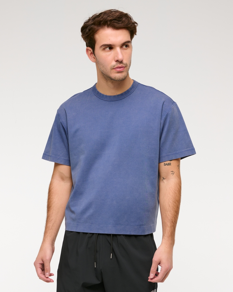 YPB Active Cropped Heavyweight Cotton Tee