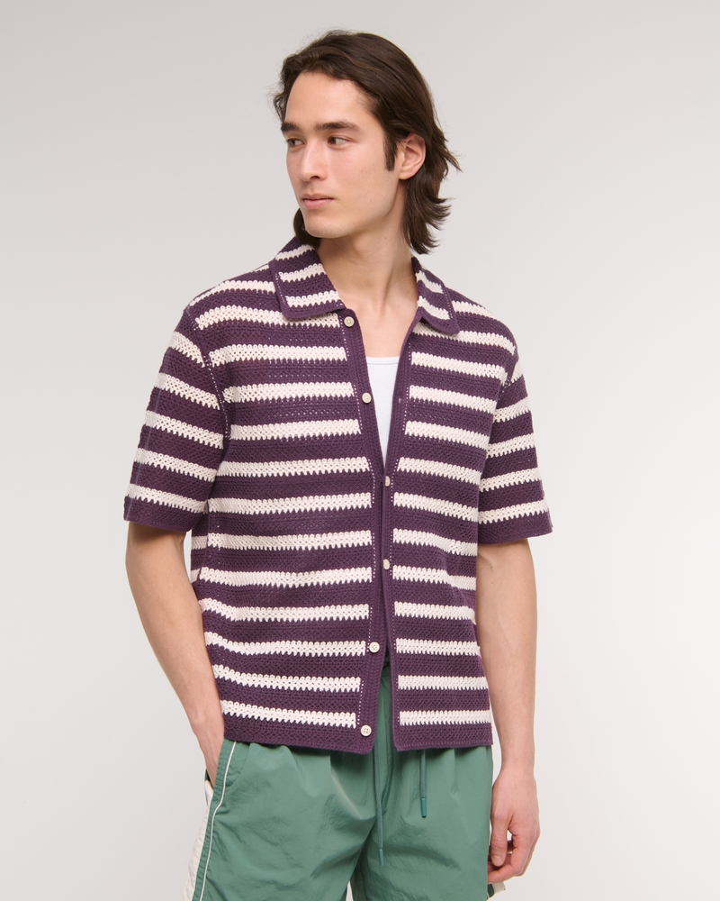 dark purple stripe