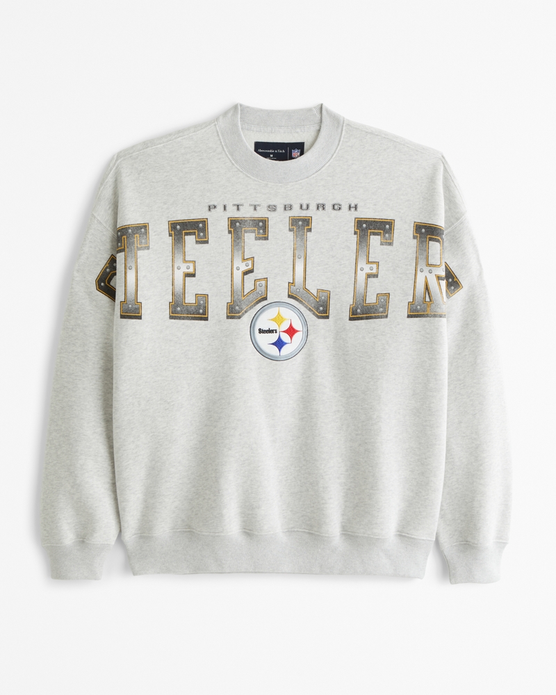 light heather gray - steelers