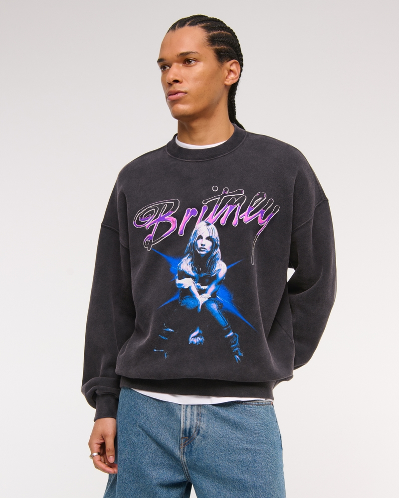 Whitney Houston Graphic Crew Sweatshirt