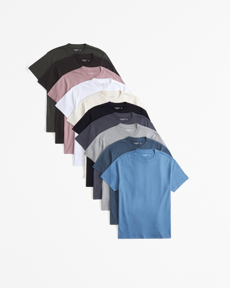 10-Pack Relaxed Essential Tees