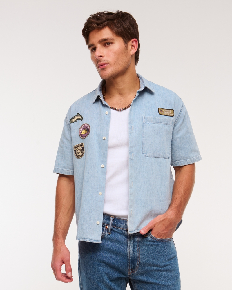 light blue wash