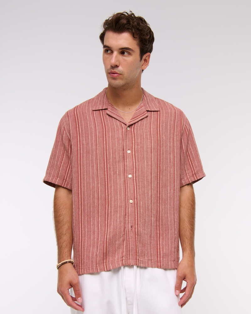 light burgundy stripe