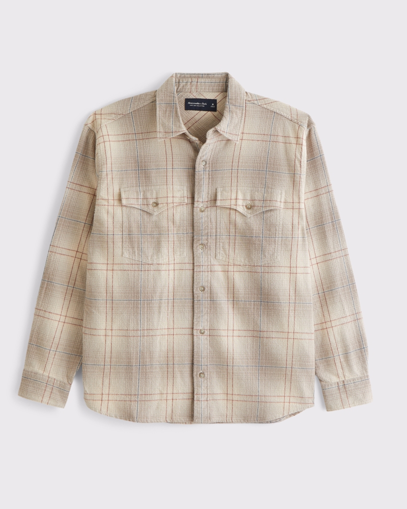 light brown plaid