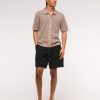 Cotton Texture Pull-On Short