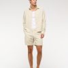 Linen-Blend Pull-On Short