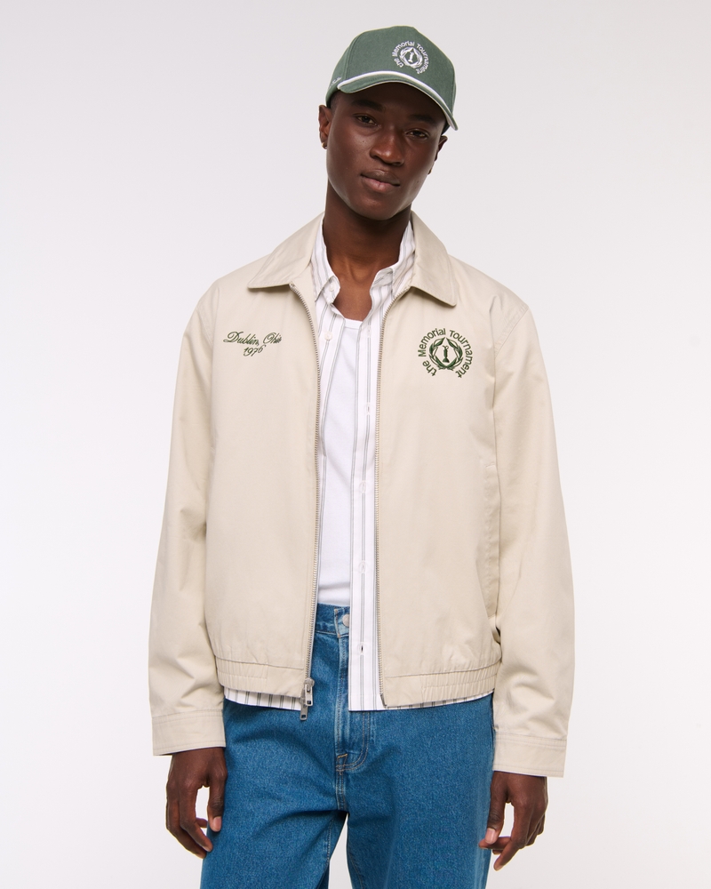 Memorial Tournament Cropped Zip Jacket
