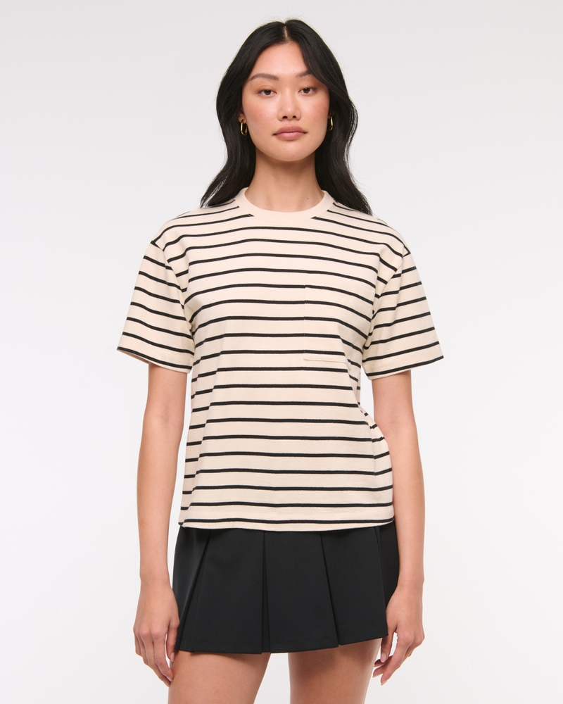 cream stripe
