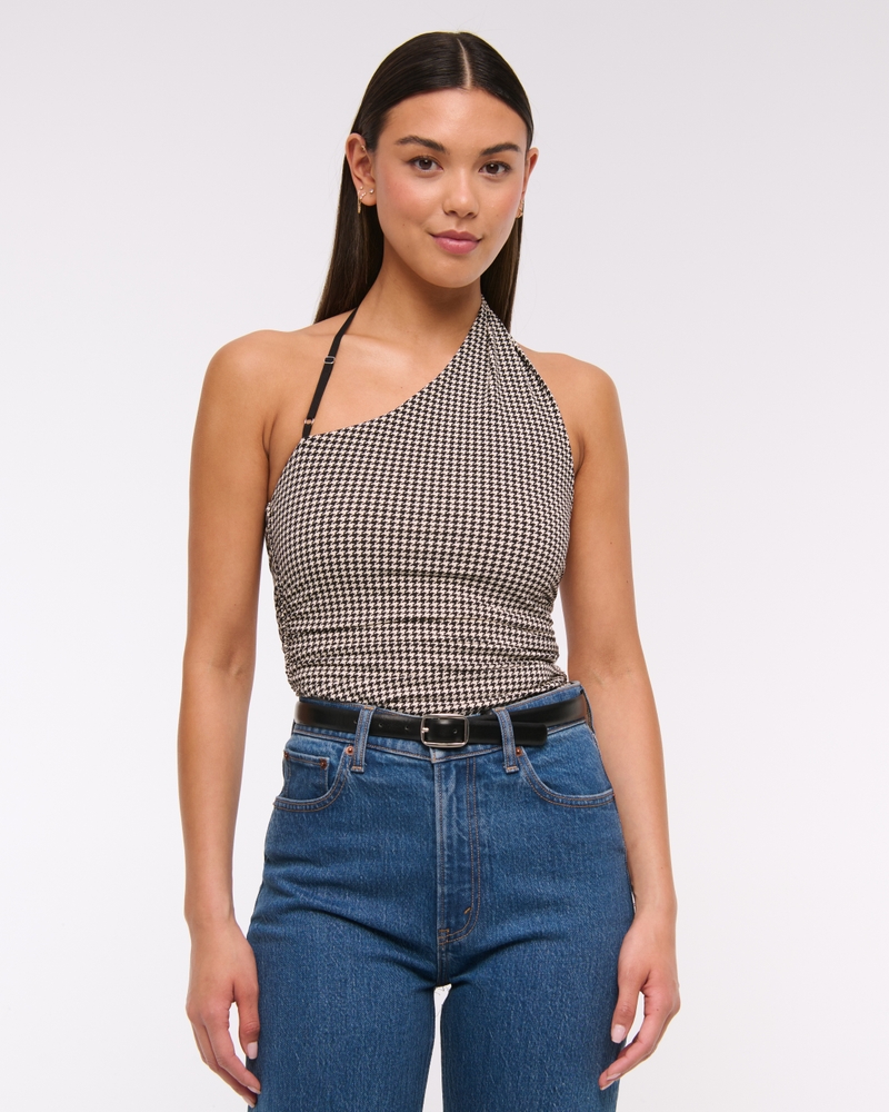 black houndstooth