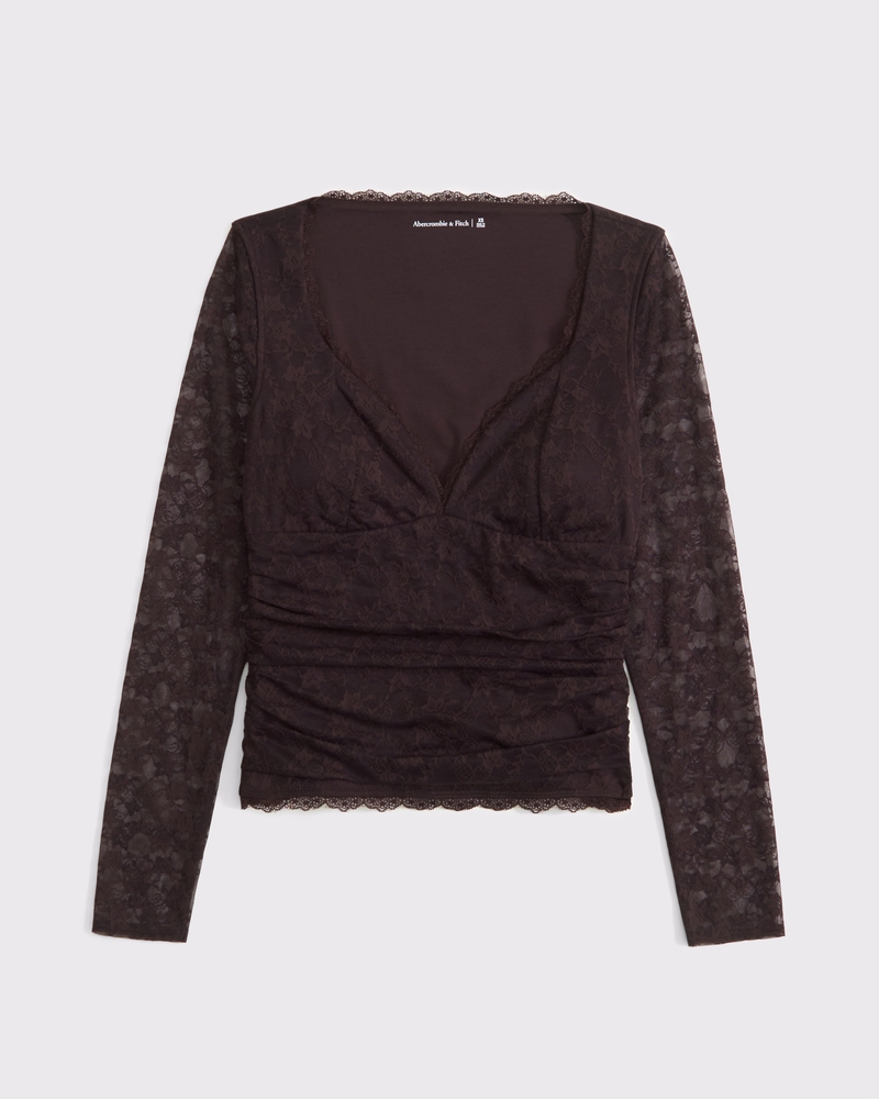 The A&F Zoe Bra-Free Sweetheart Top