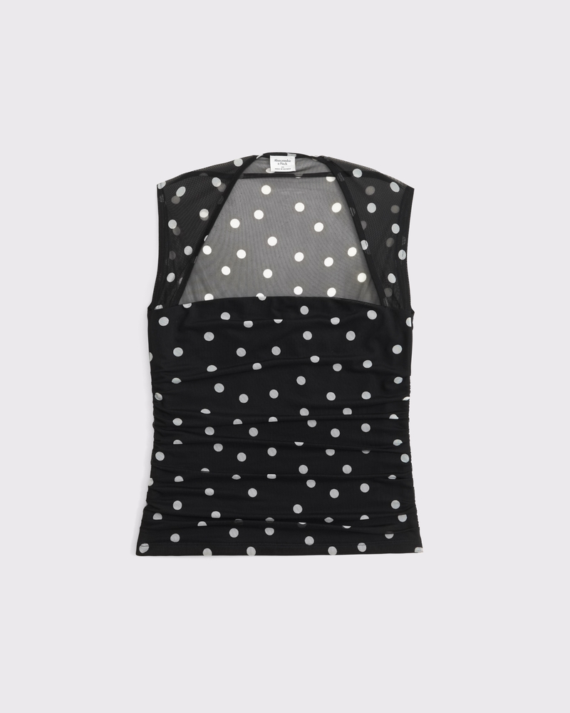 black polka dot