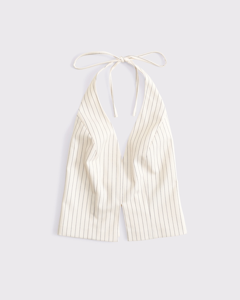 Tailored Halter Vest