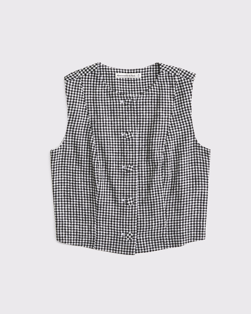 black gingham