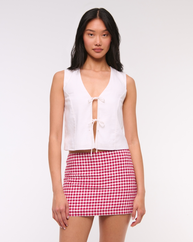 red gingham
