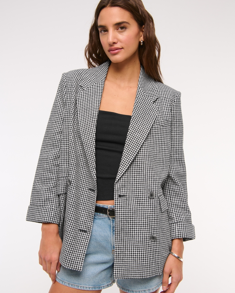 black gingham