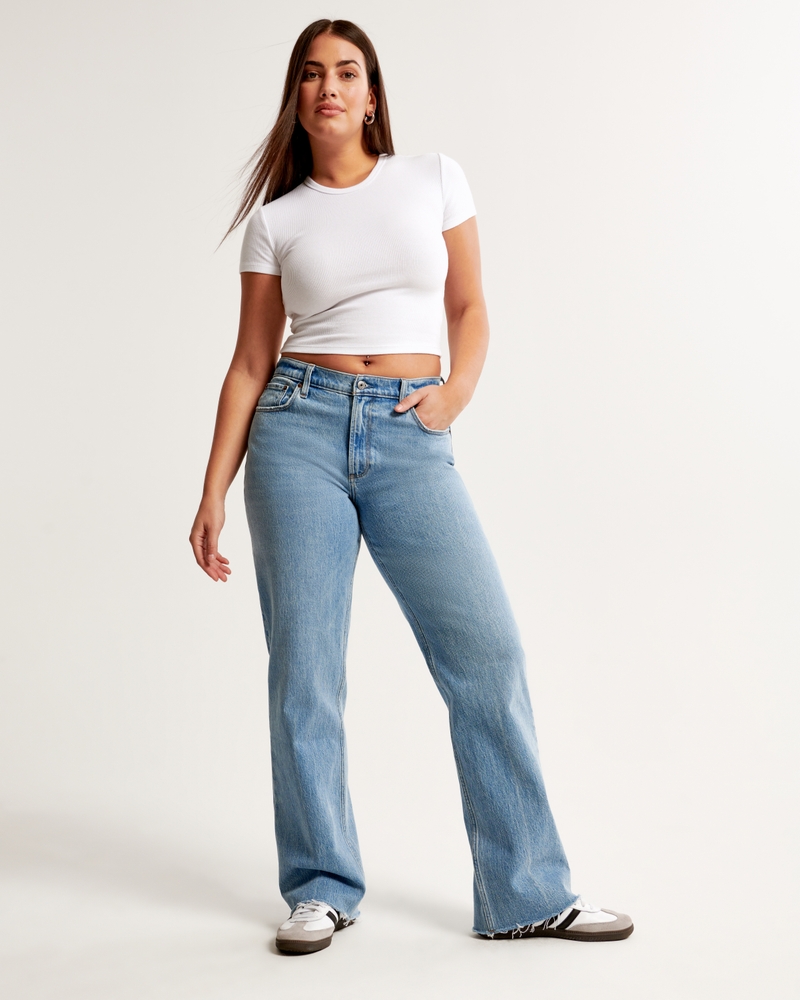 medium with raw hem