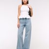 High Rise Wide Leg Jean