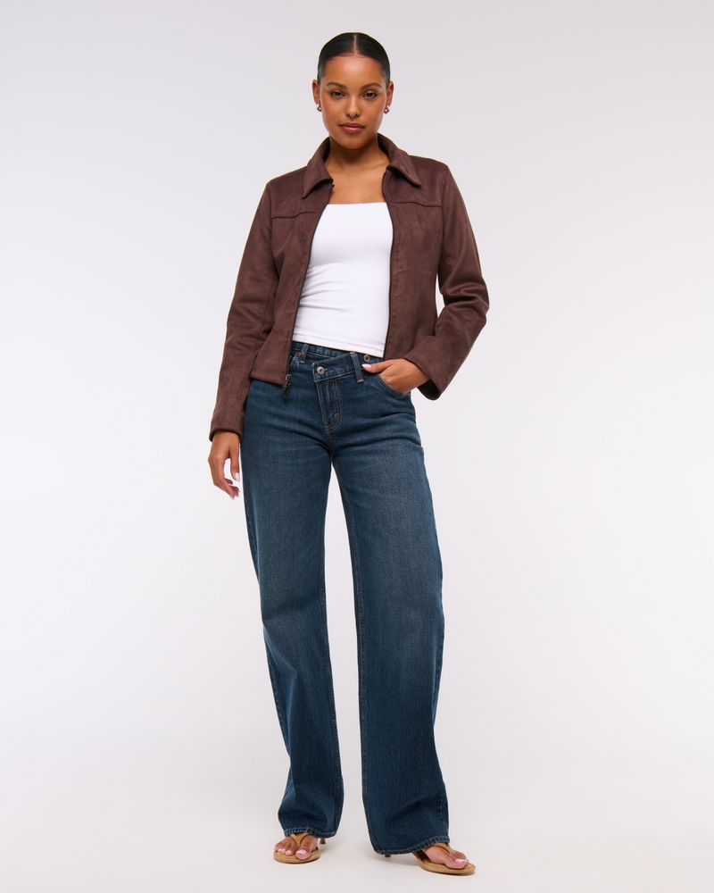 dark crossover waistband