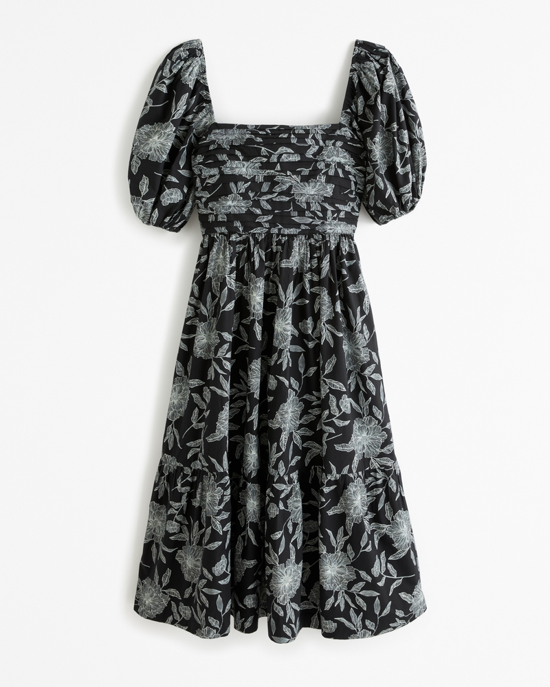 black floral