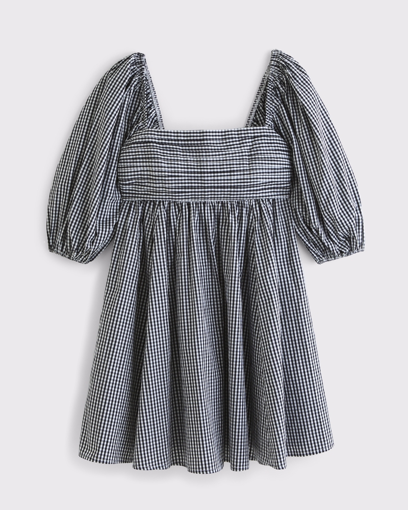 black gingham