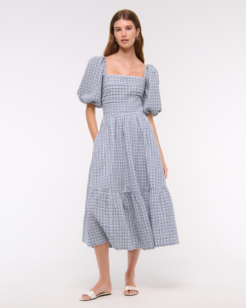 blue plaid