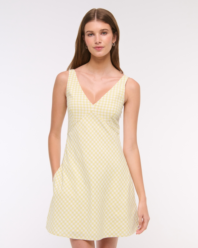yellow gingham