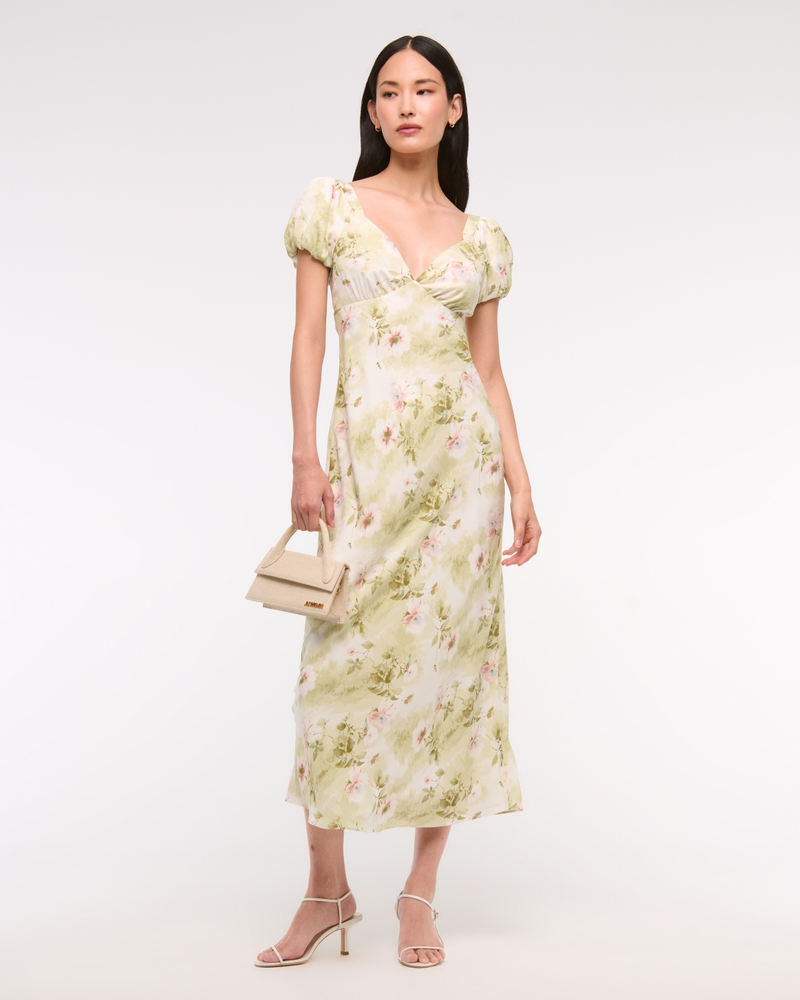 light green floral