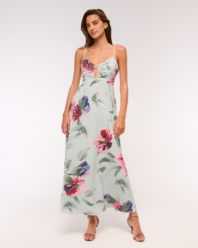 light green floral