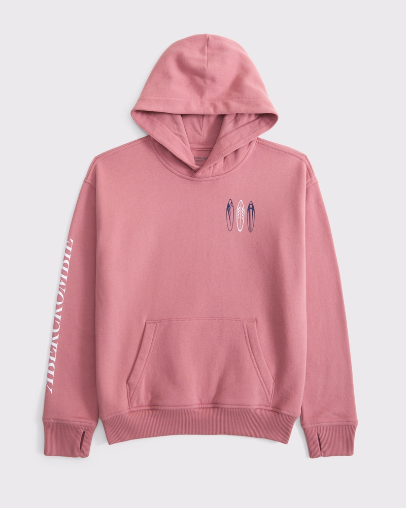 imagery logo popover hoodie