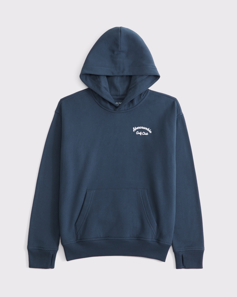 abercrombie golf club imagery popover hoodie