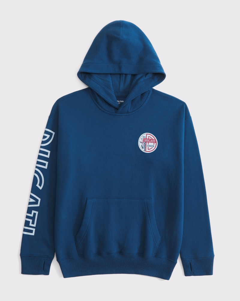 mclaren graphic popover hoodie