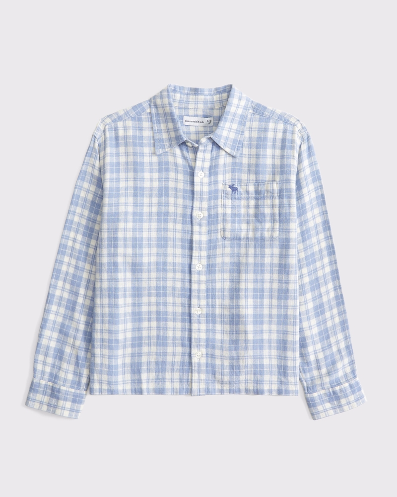 blue plaid