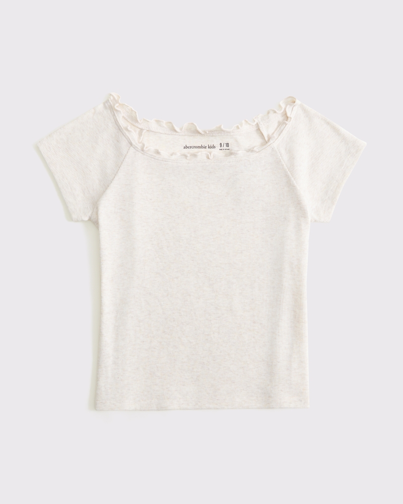 short-sleeve rib tee