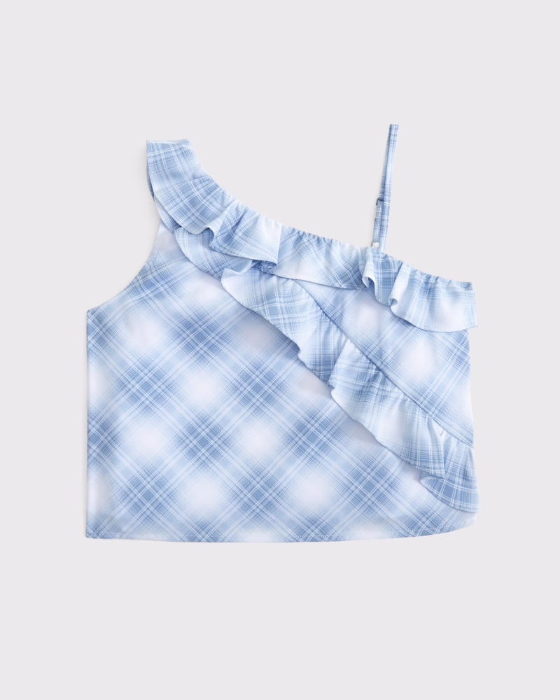 blue plaid