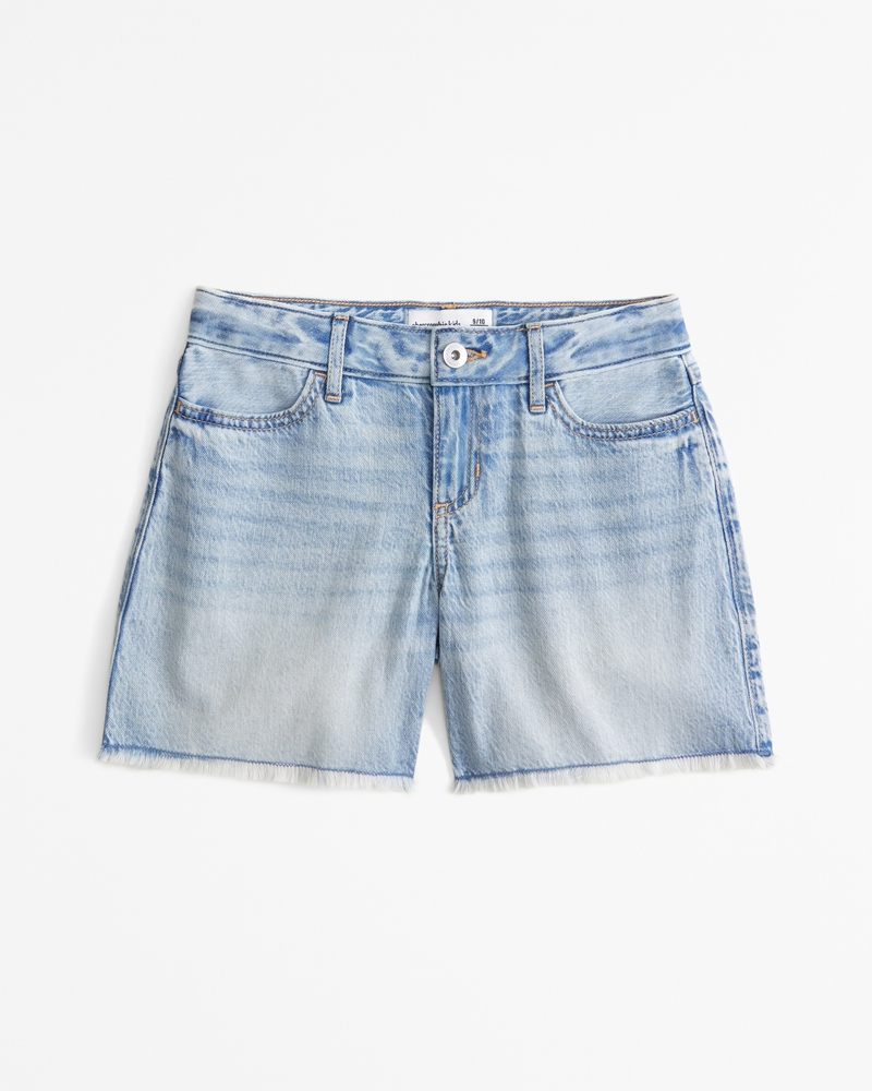 mid rise baggy shorts