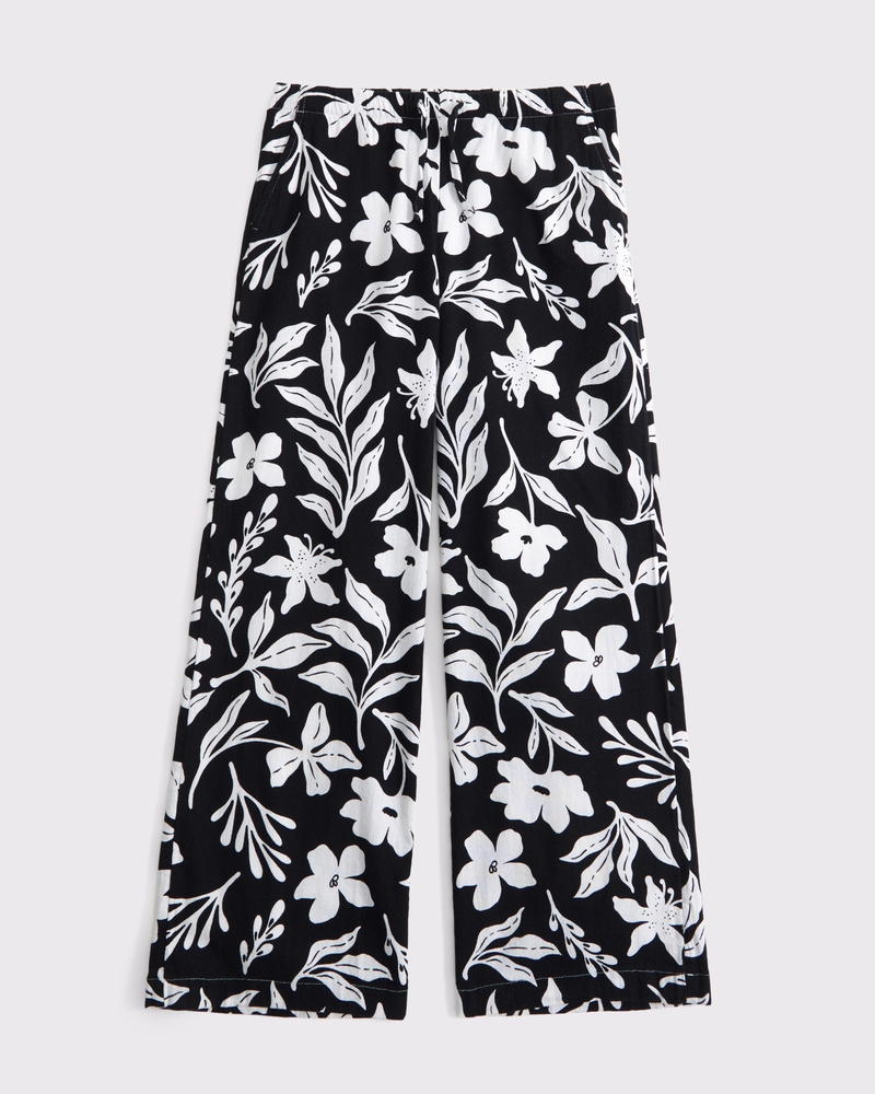 black floral