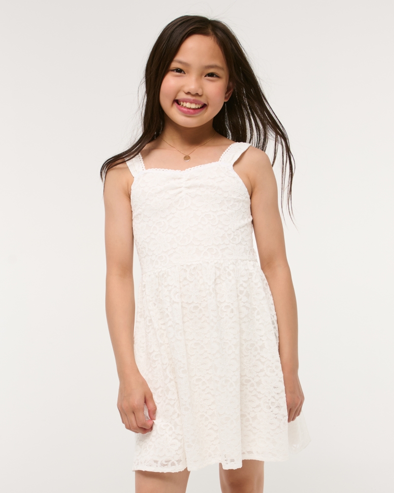 lace mini dress